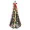 6ft. Pre-Lit And Pre-Decorated Artificial Pop-Up Christmas Tree, Clear Lights
